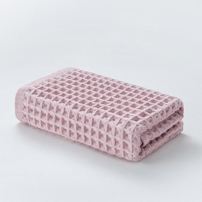 2 шт. Высококачественные хлопковые полотенца для рук Клетчатое полотенце для рук Уход за лицом Волшебное Банное Спортивное Бытовое Неодноразовое Полотенце