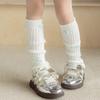Bow Children's Sock Covers Knitted Warm Leg Warmers Sweet Knitted Sock