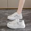 CRLAYDK 2024 Summer New In Women Platform Sneakers Mesh Breathable Walking White Shoes Skatebaording Casual Non Slip Tennis