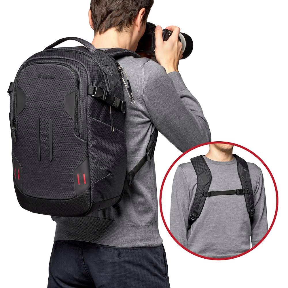 Camera Backpack PRO Light Backloader Backpack S Tripod Mountable 15 Inch PC Storage Rain Cover Included MB [Manfrotto] PL2-BP-BL-S