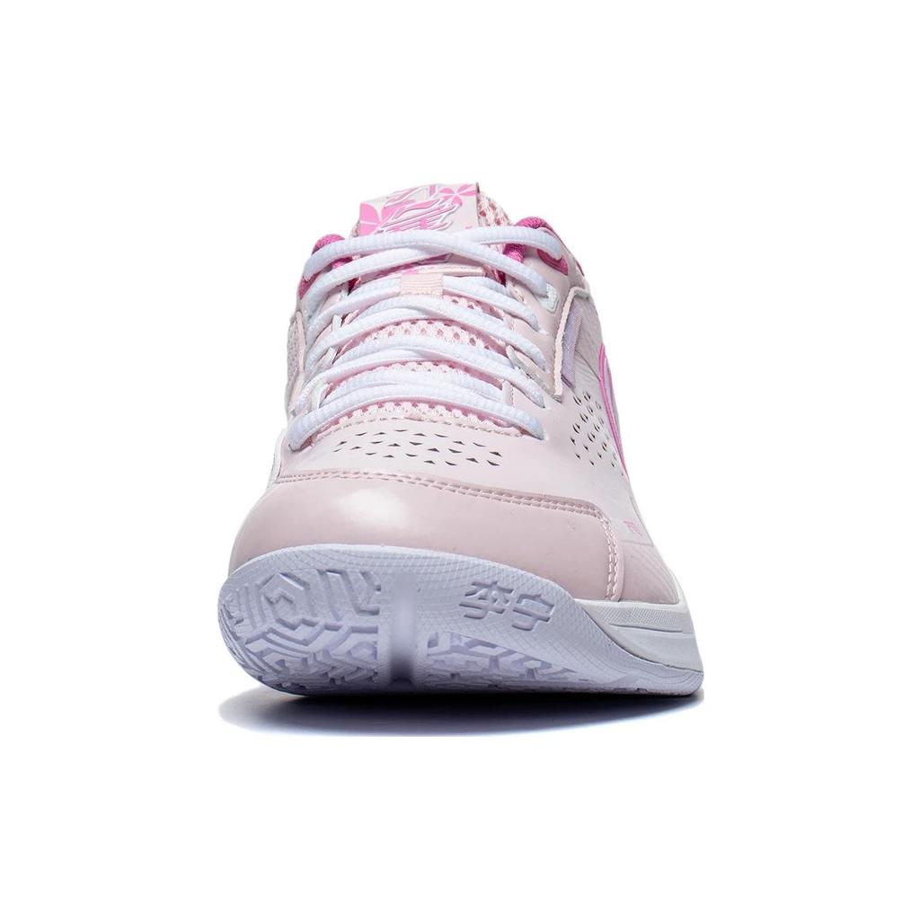 Кроссовки Li Ning Blade Pro из искусственной кожи, нескользящие, износостойкие, дышащие, низкие, для бадминтона, унисекс, кроссовки клубнично-розового цвета AYAT005-4