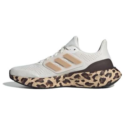 Женские кроссовки PureBoost 23 Leopard Белый Core-Белое золото-Металлик IF1558