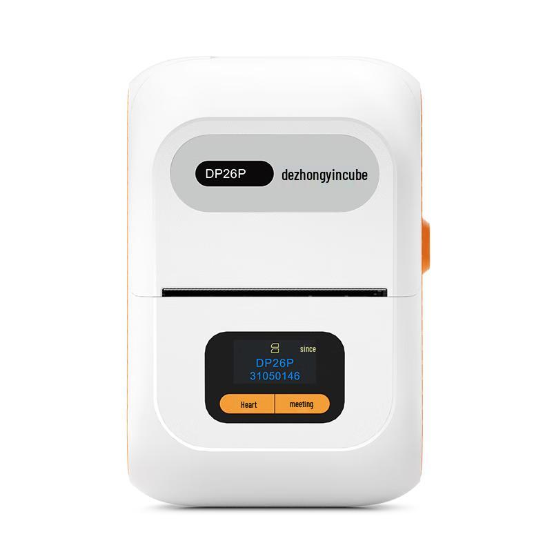 Portable Bluetooth Thermal Label Printer CN plug (adapter included)