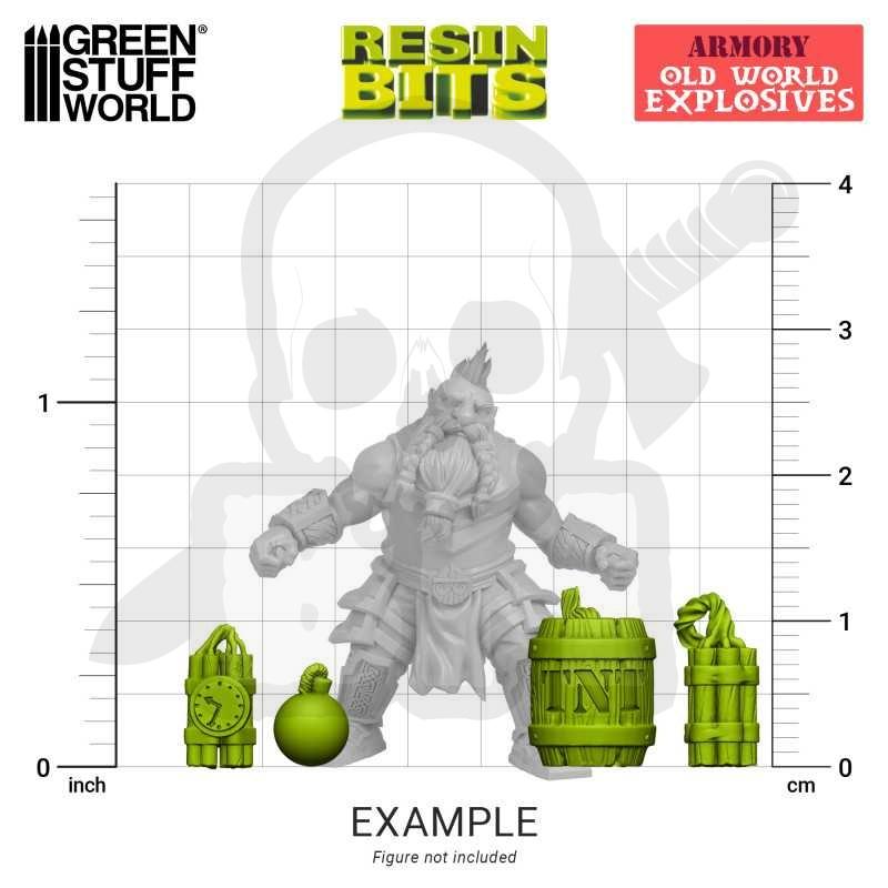 Gstu524696 3D Printed Armory Old World Explosives