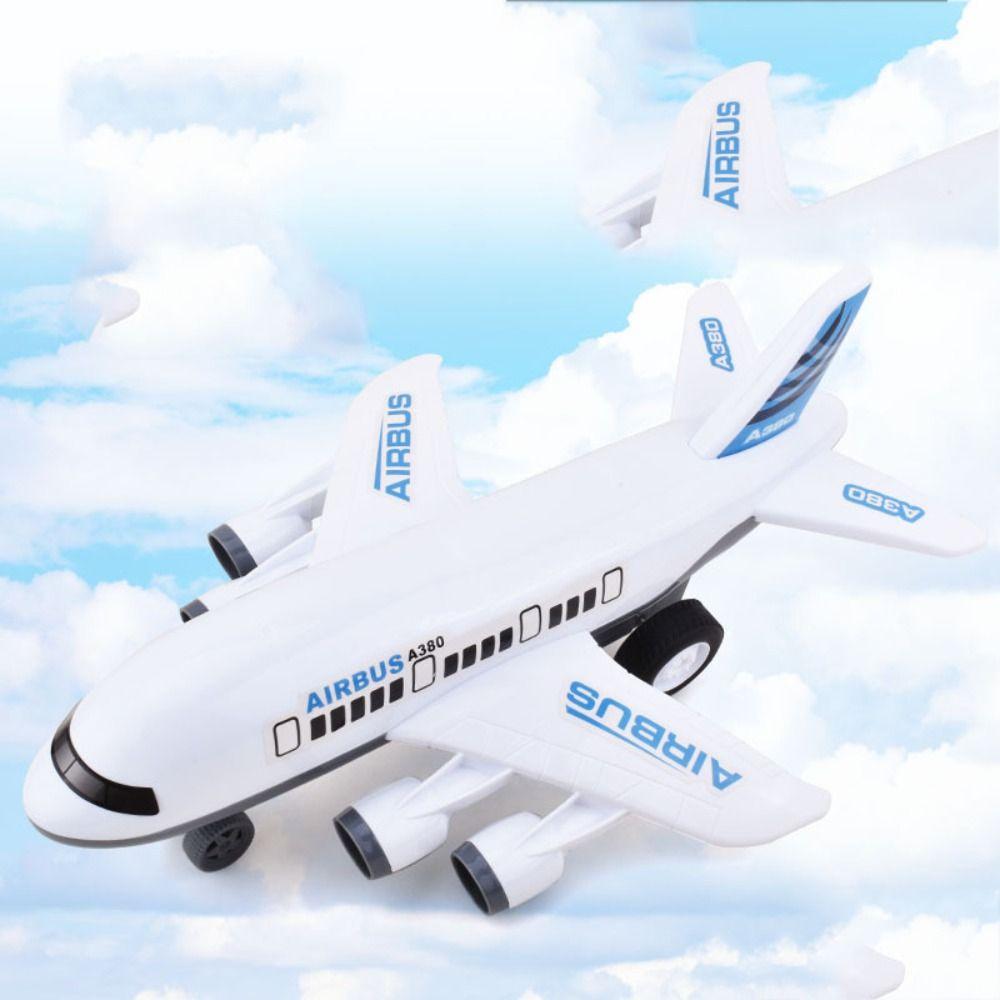 Aircraft Model Plane Model Toy Aviation Passenger Plane Toy Inertial Passenger Aircraft Toy