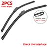 2 шт. щетки стеклоочистителя для Nissan Micra K13 2010-2020 21 "14" подходят для переднего лобового стекла, щетки для окон, резак, аксессуары 2016 2017 2018 2019 2020