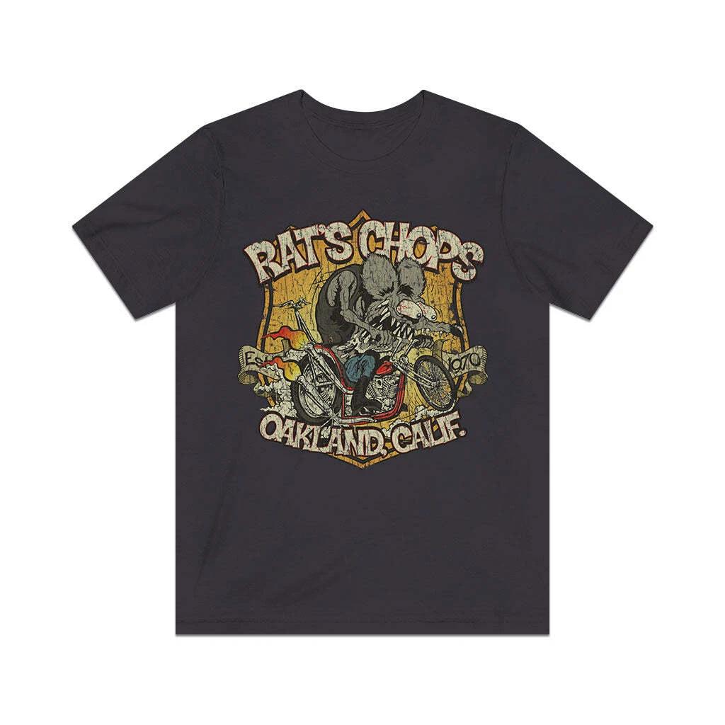 Мужская футболка Rat's Chops 1970 года, винтажная