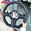Подходит для F30 F10 F31 F20 E90. Рулевое колесо изготовлено из кожаного материала и может быть заменено со старого на новое.