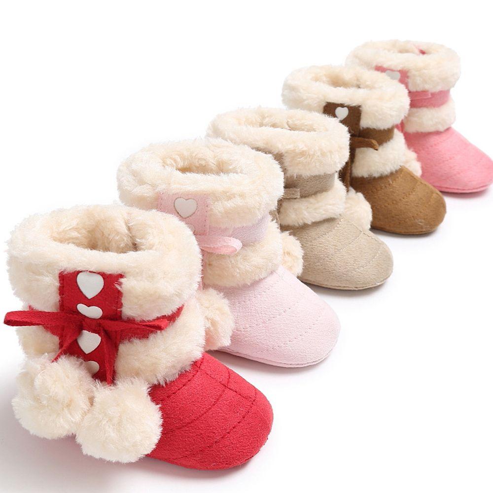 Prewalker Newborn Toddlers First Walkers Baby Shoes Infant Warm Boots