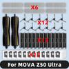Совместимость для ( MOVA Z50 Ultra ) Запасные части Аксессуары Основная боковая щетка Мешок для пыли HEPA-фильтр Гусеничный моп