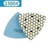 Granite Marble Stone Mm Triangle Diamond Dry Polishing Pads Good Durability