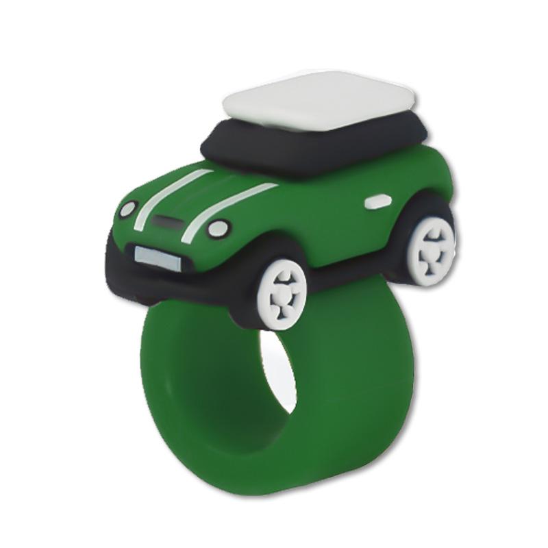 Силиконовые украшения для модели автомобиля, кнопка запуска и остановки, наклейка на кольцо, украшение для BMW MINI Cooper F56, наклейка, аксессуары для стайлинга