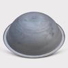 120cm Commercial Heavy-Duty Round-Bottom Cast Iron Wok
