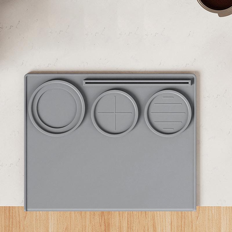 Коврик для тампона эспрессо, тампон для распределителя кофе, силиконовый тампон для портафильтра, водонепроницаемый, термостойкий коврик для тампона