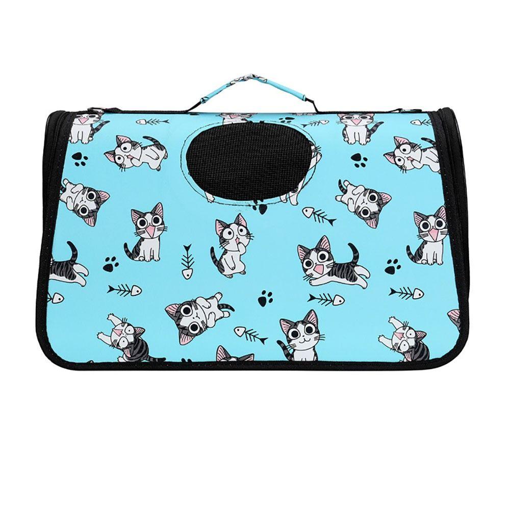Дышащая сумка для выгула домашних животных, вместительная сумка-переноска для домашних животных, прочная дорожная сумка для домашних животных