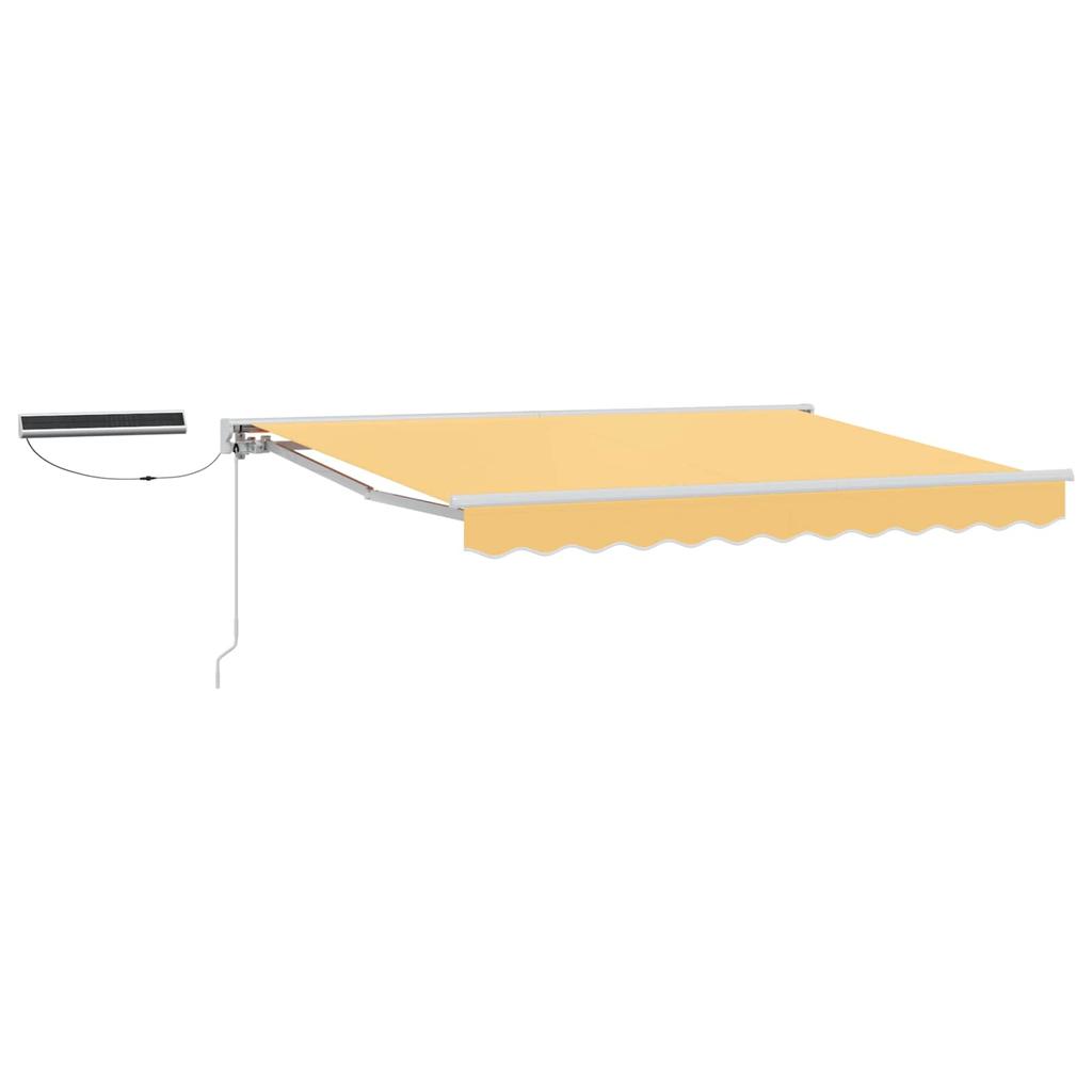 Electric Retractable Awning Sand 2.5 x 2 m