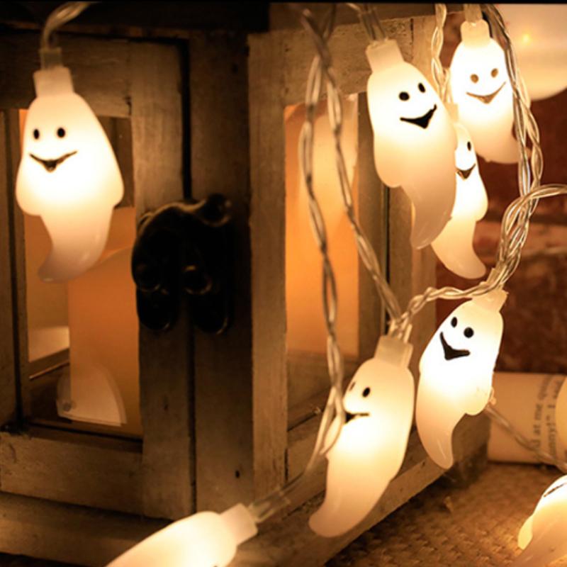 Halloween Eyeball Led String Lights Indoor Atmosphere Christmas Decoration Room Battery Lights Outdoor Waterproof Outdoor