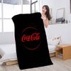 Логотип C-COCA C-COLAS Аниме Пляжное Полотенце для плавания Мягкое Впитывающее Мочалка Детские Подарки Для детей Путешествия Кемпинг Спортзал