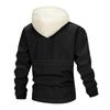 Men'S Loose Jacket Fashionable Multi Pocket Hooded Jacket