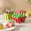 Форма для мороженого на 4/6 ячеек с крышкой, форма в виде, DIY, домашняя форма для замороженных фруктовых напитков, молока, кухонные инструменты для приготовления мороженого
