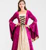 2019 European Retro Court Long Dress – Luxury Halloween Queen Costume Role Play Princess Outfit