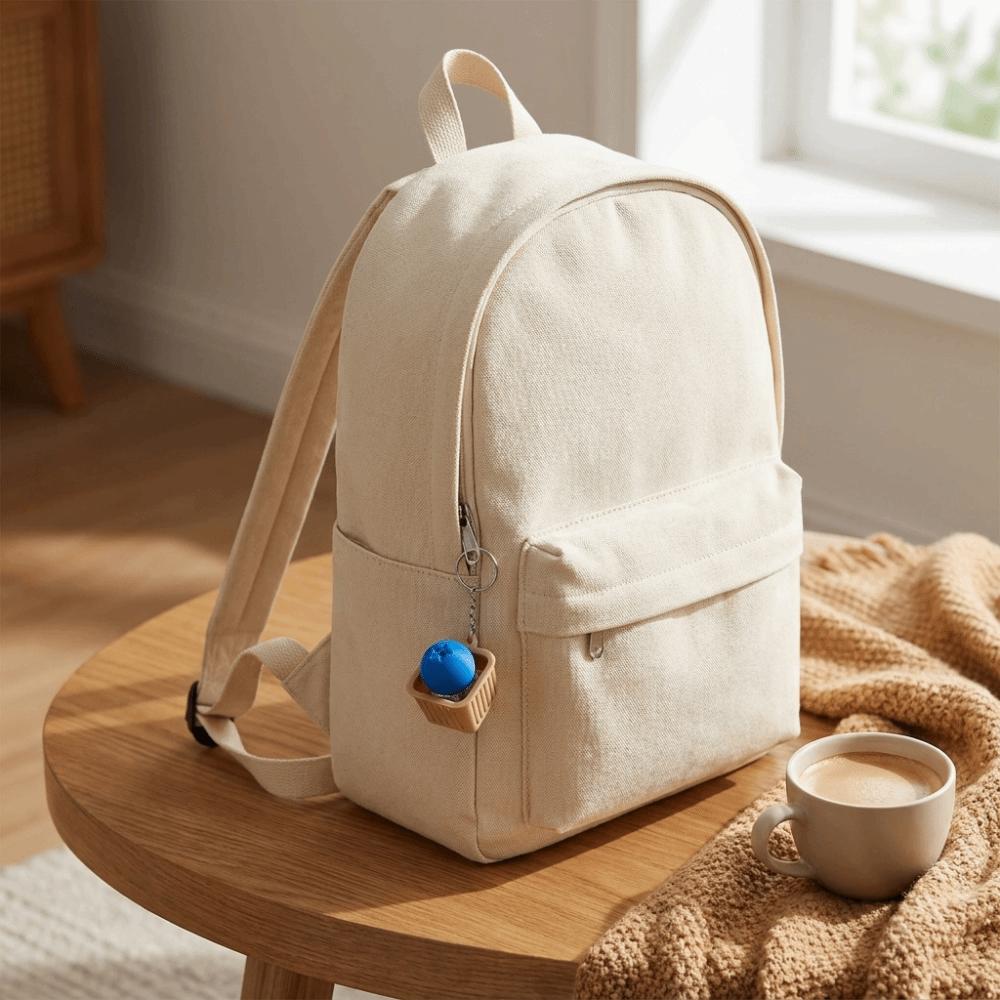 3D Printed Stress Relief Toy Blueberry Shaped Bag Pendant Cute Toy Blueberry keychain Daily Carry