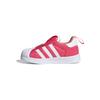 Originals SUPERSTAR 360 I Устойчивые к истиранию Низкие кеды для скейтбординга Розовые Для младенцев и малышей EF6629