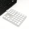 Miyoshi MCO Wireless Numeric Keypad for Windows with Directional Keys, 2.4GHz Connection, 36 Keys, Type-C Rechargeable, Approximately 75 Hours of