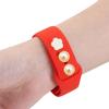 Silicone Strap Decorative Nails Rubber Bracelet Decoration Jewelry Accessories Watchband Ornament