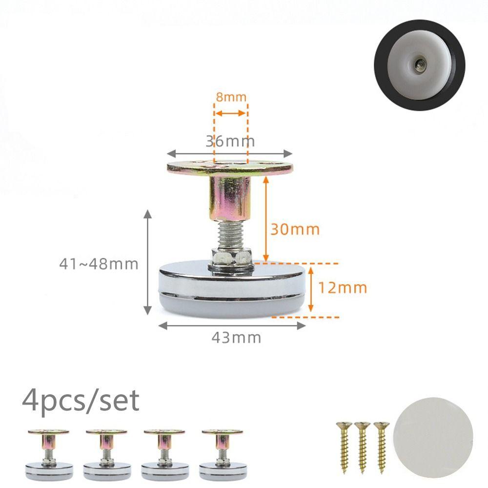 4 шт. Защитная накладка для пола, опорная ножка для мебели, регулируемые выравнивающие ножки, новые ножки для стульев, столов и стульев