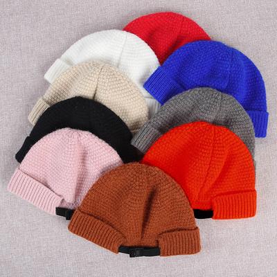 1 шт. бейсболка теплая кепка с черепом осенняя акриловая волокнистая уличная шапка свернутая шапка вязаная шапка мягкая зимняя мужская хип-хоп