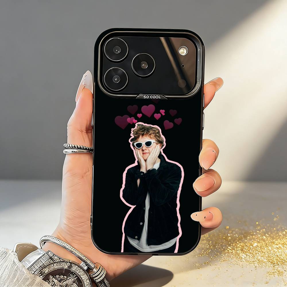 L-Lewis C-Capaldi Survive Phone Case For iPhone17 16 15 14 13 12 Pro Max Grey Black Matte Laser Metallic Aurora Funda