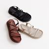 HIMIKO/Himiko/Cross Strap Sandals/651250 Black M
