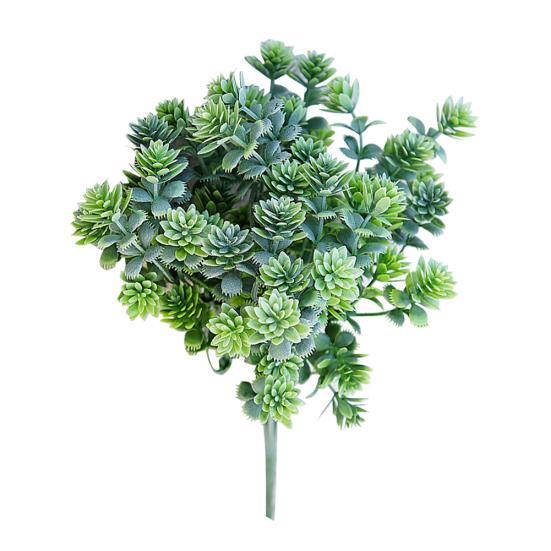 1шт искусственная трава 7 ветвей садовый декор DIY цветочная композиция поддельные растения