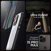 Spigen Ultra Hybrid Iphone 15 Pro Max Matte Black