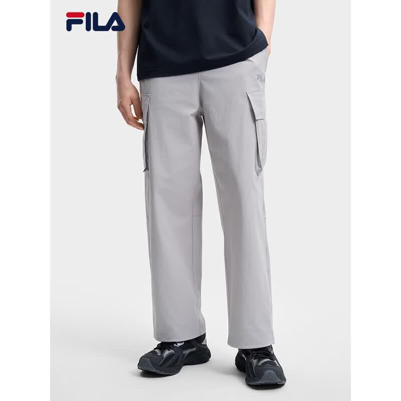FILA Men's Woven Casual Cargo Pants