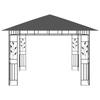 Gazebo with Mosquito Net 3 x 3 x 2.73 m Anthracite 180 g m²