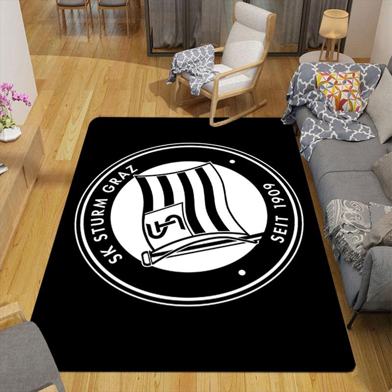 Sturm Graz Pattern Rug Floor Mat for Living Room or Bedroom Soft and Comfortable Carpet a Gift for Birthday and Holiday.