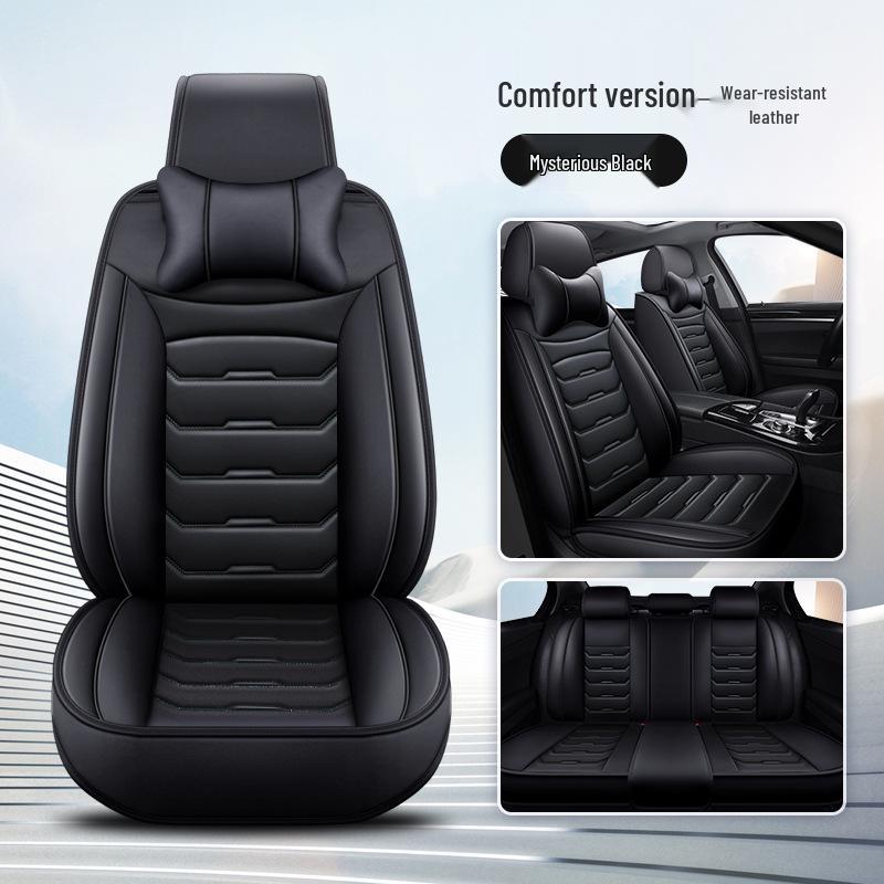 Universal Full Coverage Car Seat Cushion for Skoda Kodiaq, Octavia, Superb, Haorui - Four Seasons, Five-Seat