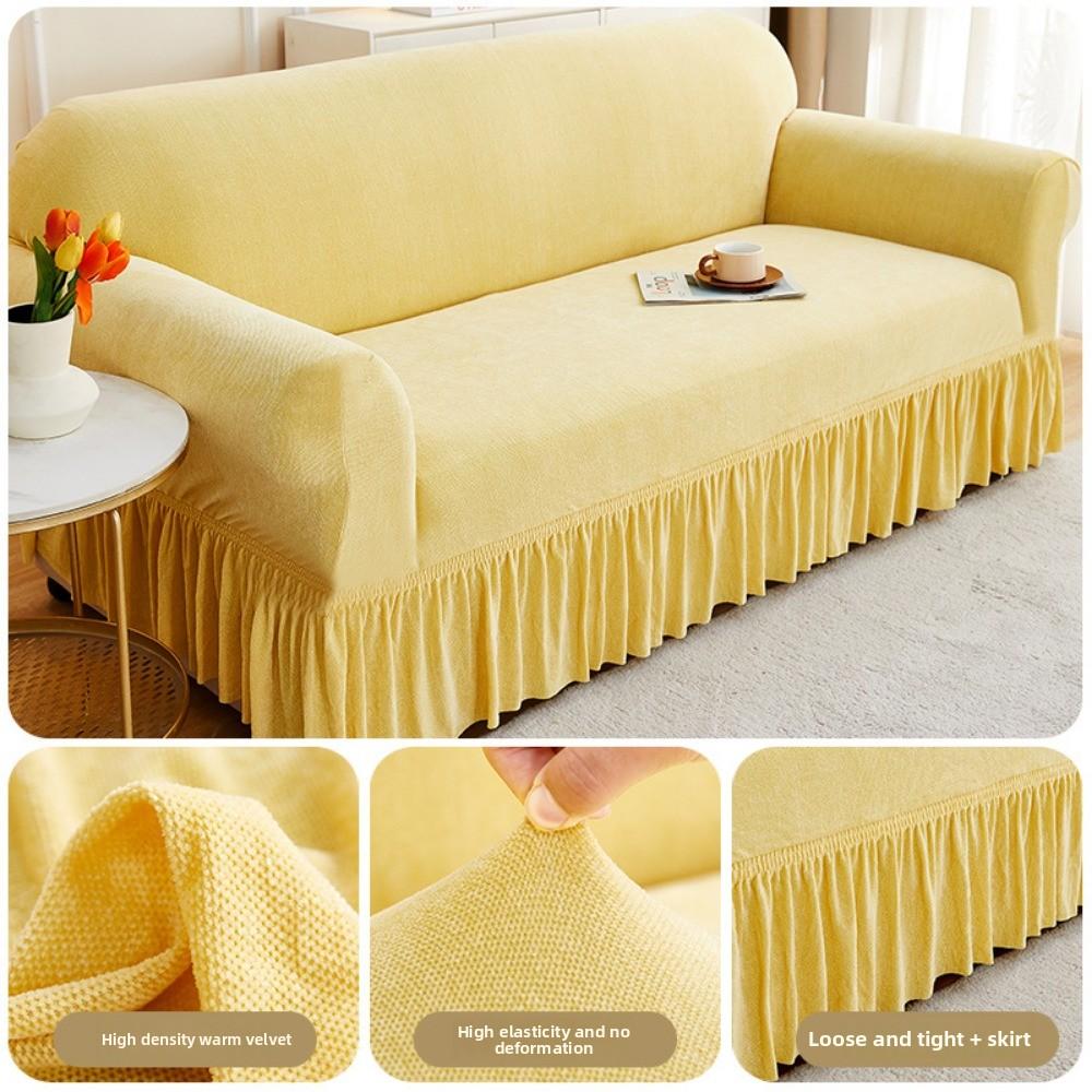 Chenier Thickened Sofa Cover All-inclusive Universal Cover Non-slip and Dust-proof Armrest Sofa Cover