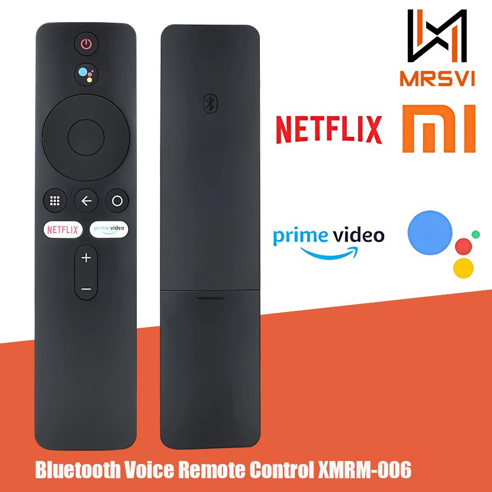Bluetooth голосовой пульт дистанционного управления XMRM-006 для Xiaomi MI Box S Smart TV Box MI TV Stick MDZ-22-AB MDZ-24-AA Google Assistant