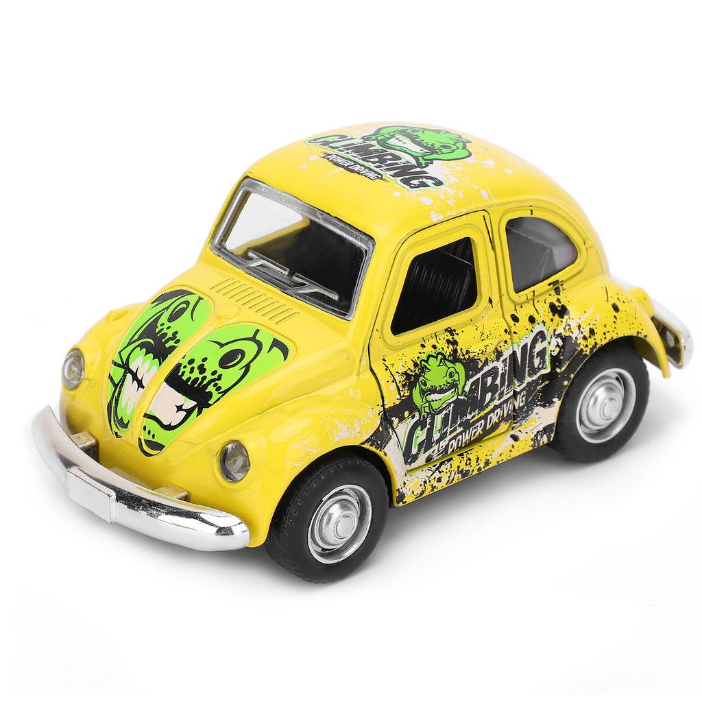 1/36 Alloy Miniature Car Toy Model Pull‑Back Children Vehicle Toy Model with Light Sound