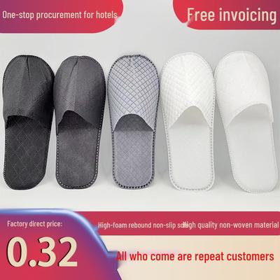 Утолщенные одноразовые нетканые тапочки для гостиниц и гостевых домов: Портативный, Четыре сезона