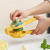 Manual Citrus Juicer Multifunctional Plastic Lemon Squeezer with Orange/Grapefruit Compression Durable Fruit Press Kitchen Gadget for Home Use