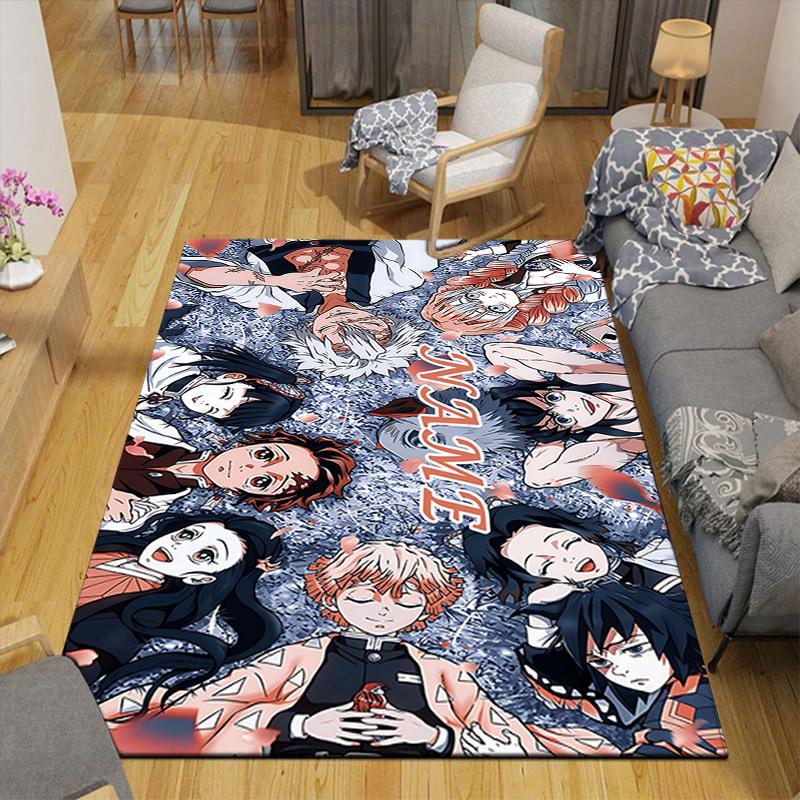 Custom 1Pc Christmas Spirit Art Rug Office Carpet Indoor Outdoor Entrance Doormat Nonslip Soft And Comfortable Living Room D291527