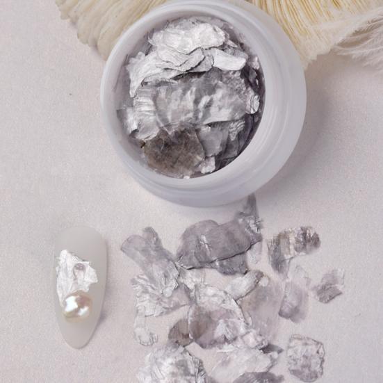 1 коробка, украшение для ногтей, привлекательная натуральная привлекательная оболочка для ногтей, нерегулярные украшения для дизайна ногтей