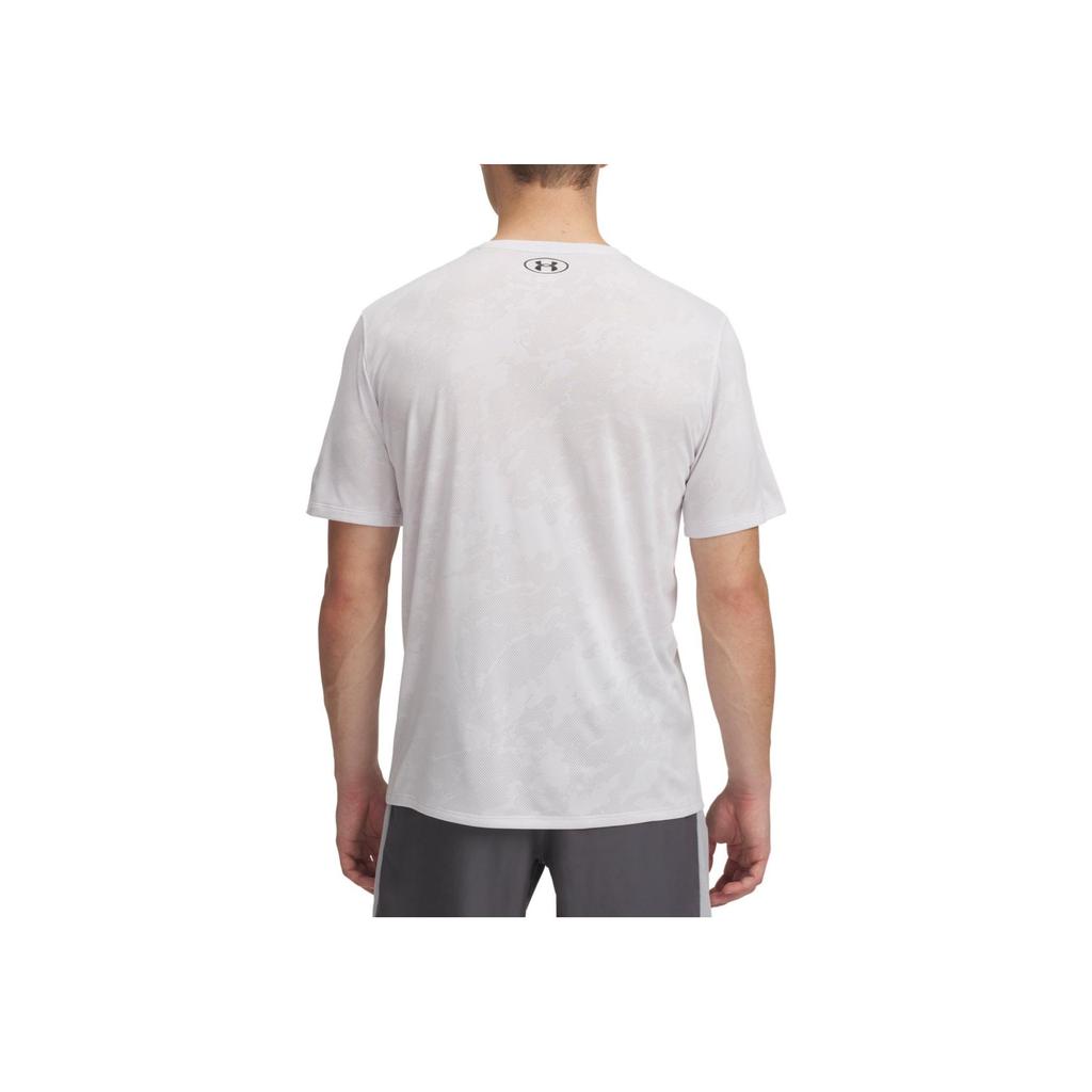 Under Armour Tech Vent Classic Удобная Мягкая Универсальная Футболка с Коротким Рукавом Мужские Топы Светло-Серый 1390047-023