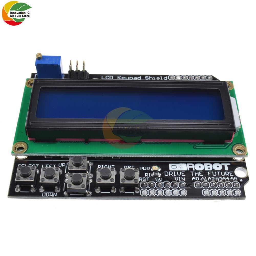 Плата расширения PCF8574 с интерфейсом I2C для LCD1602/2004 Черная печатная плата с регулируемой контрастностью и подсветкой