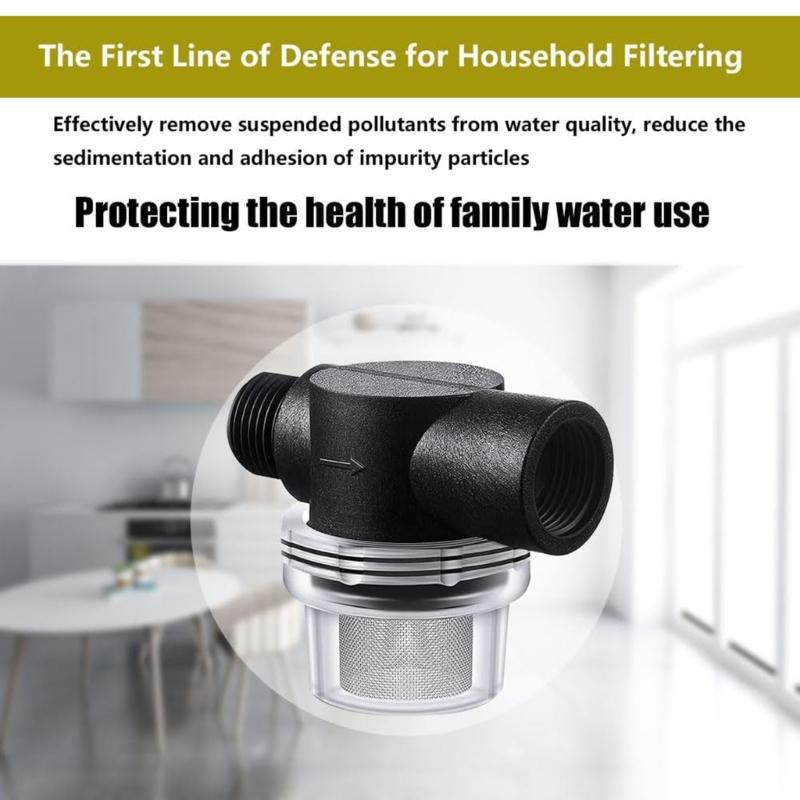 Фильтр для полива садового шланга, фильтр предварительной очистки для сельскохозяйственного орошения, фильтр для аквариумной воды с сеткой 50 ячеек
