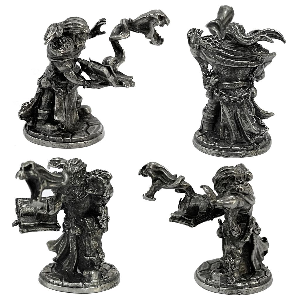 Middle Ages Legion Wraith Soldiers Toy Figurines Miniatures Metal Copper Mens Gifts Desktop Ornaments Decorations Crafts